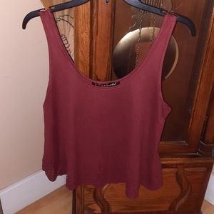 Gypsies & Moondust Women's Scoopneck Crop Top